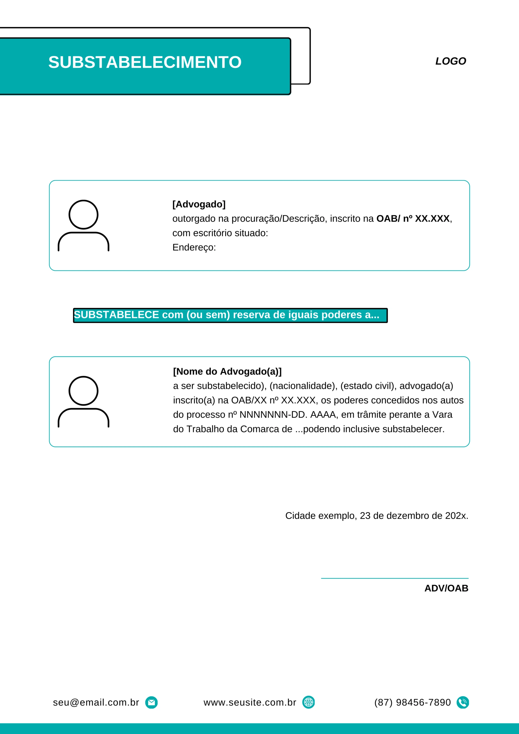 Substabelecimento